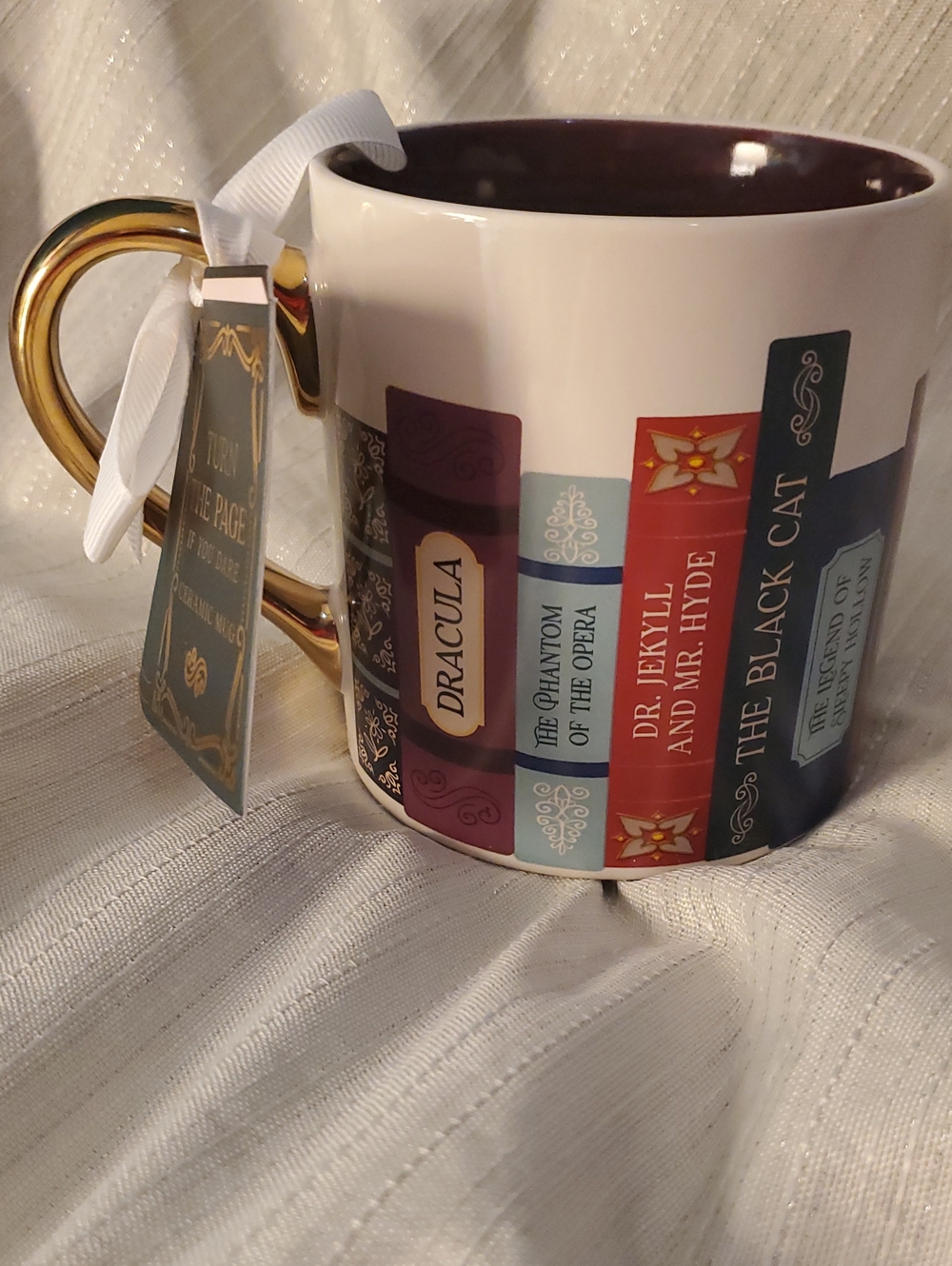 Classic Horror And Gothic Novels Mug